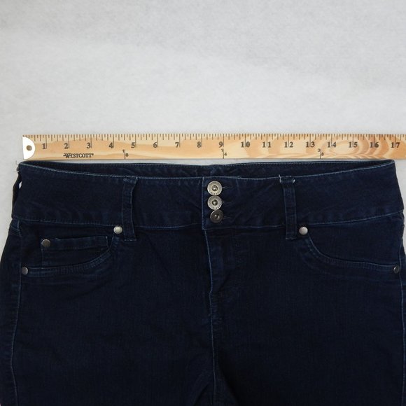 Torrid Womens High Rise Jeggings Dark Wash Stretch Size 16R - Picture 7 of 11